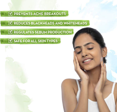 Mamaearth Tea Tree Face Serum For Acne Prone Skin With Tea Tree & Salicylic Acid For Acne & Pimples, 30ml
